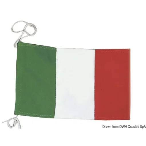 Osculati - Italian courtesy flag made of polyester - 35.453.00 product image