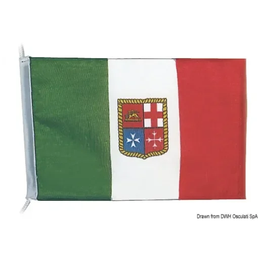 Italian ensign made with light polyester product image