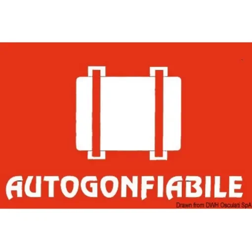 Osculati - Type-approved EC self-inflatable life raft sticker - 35.464.02 product image