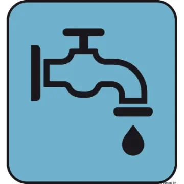 Osculati - Adesivo carico acqua (foglio da 10 loghi) 25x27 - 35.464.05 product image