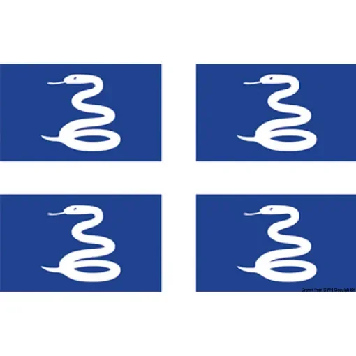 Osculati - Flag Martinique 20 x 30 cm - 35.472.01 product image
