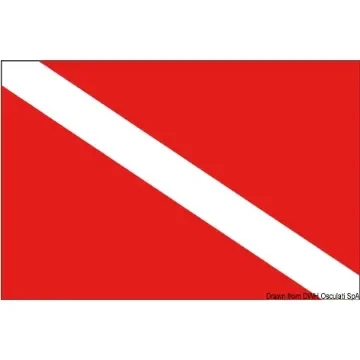 Osculati - Scuba diving flag 20 x 30 cm - 35.480.01 product image