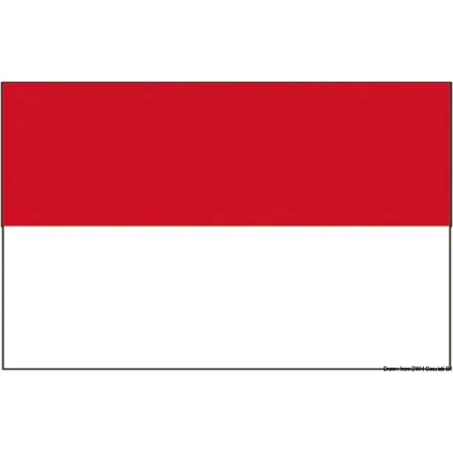Osculati - Flag of Principality of Monaco 80 x 120 cm - 35.487.06 product image