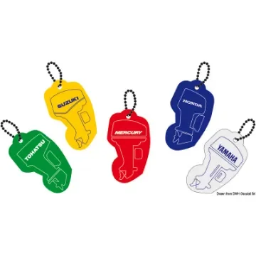 Soft foam key rings, Outboard model product image