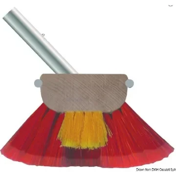 Osculati - Scrubber 6 &amp;quot; soft + medium red fibres - 36.965.00 product image