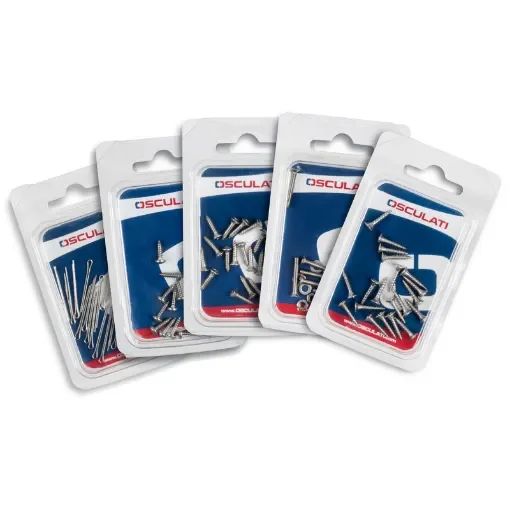 Osculati - Self-locking nut AISI 316 4 mm (Blister 5 pcs) - 37.056.04 product image