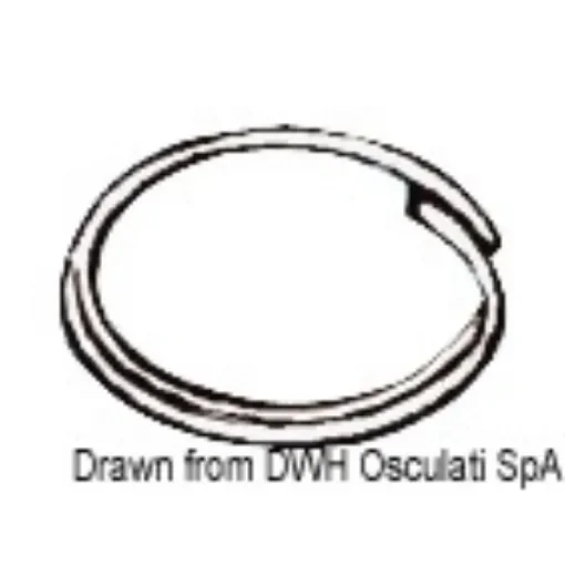 Osculati - SS split ring 13x0.8 mm - 37.106.01 product image