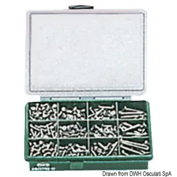 Osculati - Compact screw box, 390 pcs - 37.300.03 product image