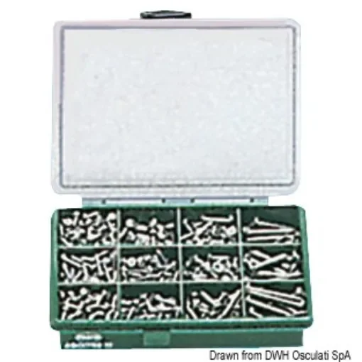 Osculati - Compact screw box, 390 pcs - 37.300.03 product image