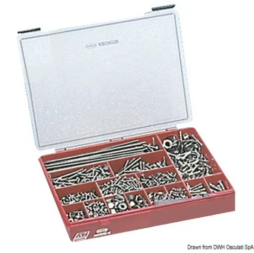 Osculati - Large screw box, 200 pcs - 37.300.05 product image