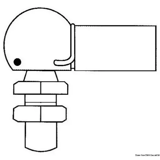 Osculati - SS head, 10 mm &amp;#216; ball - 38.020.25 product image