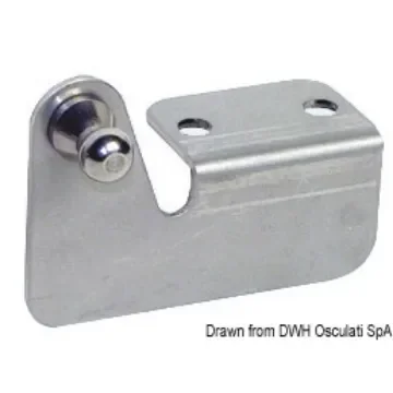 Osculati - Square embossed plate w/ball L - 38.013.18 product image