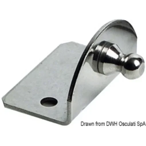 Osculati - Compact 90&amp;#176; plate 10mm external - 38.013.24 product image