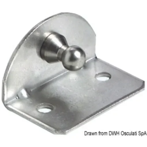 Osculati - 90&amp;#176; plate &amp;#216; 10mm-ball internal - 38.013.42 product image