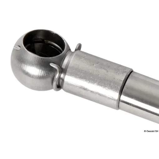 Stainless steel gas spring with ball head product image
