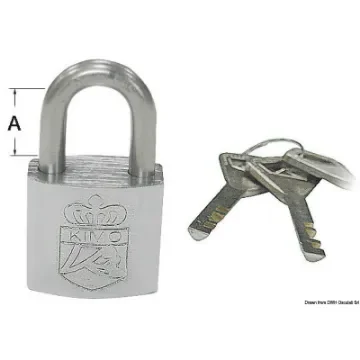 Osculati - SS padlock 25x19 mm - 38.021.25 product image