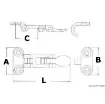 Osculati - Lever closure inox 75x37 mm - 38.107.32 product image