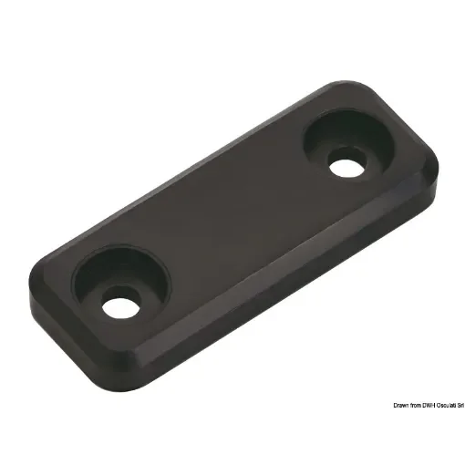 Osculati - Magnetic lock flat mounting black - 38.107.43 product image
