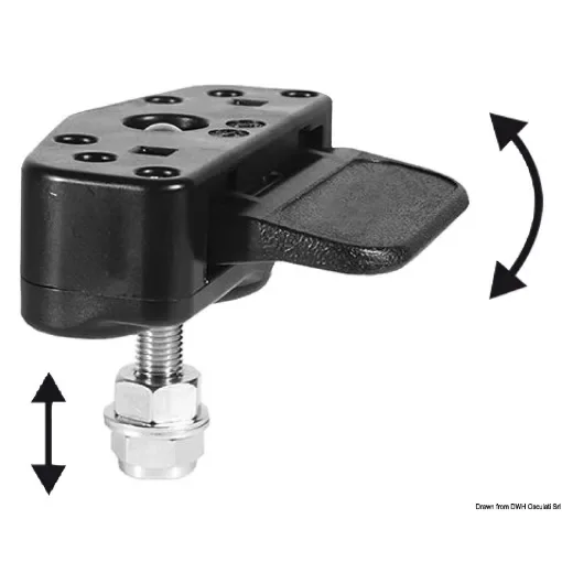 Osculati - Hidden vertical lock white - 38.109.01 product image