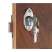 Osculati - With knob and Yale external key. Knob lock from inside - 38.128.30 product image