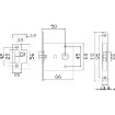 Osculati - Flush lock - 38.131.47 product image