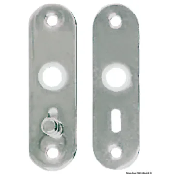 Osculati - Pair of plates chromed brass - 38.131.48 product image