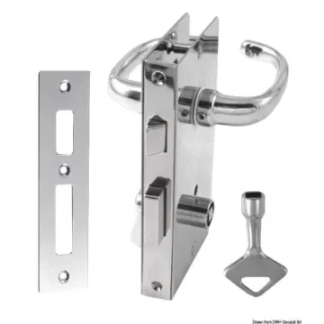 Osculati - Lock left without handle 133x70 mm - 38.135.03 product image