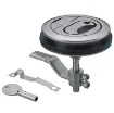 Osculati - Lift and turn flush latch AISI316 w/ lock - 38.152.21 product image