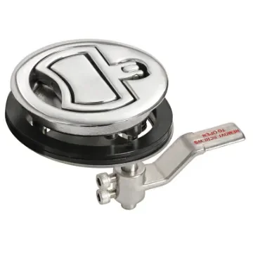 Osculati - Flush latch AISI316 without lock &amp;#216;90 mm - 38.152.60 product image