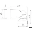 Osculati - Magnetic doorstop AISI 316 mirror-polished - 38.155.01 product image