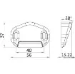 Osculati - Magnetic door stop - 38.155.80 product image
