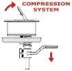Osculati - L&amp;amp;T flush latch w/compr.system - 38.159.02 product image