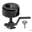 Osculati - Eclipse MK2 60 flush latch SS black w/lock - 38.161.62 product image