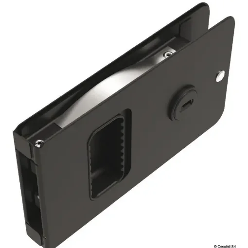 Osculati - Chiusura Flush per porte ingresso nero standard - 38.172.02 product image