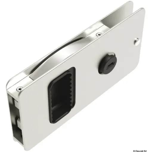 Osculati - Chiusura Flush per porte ingresso alluminio stand. - 38.172.03 product image
