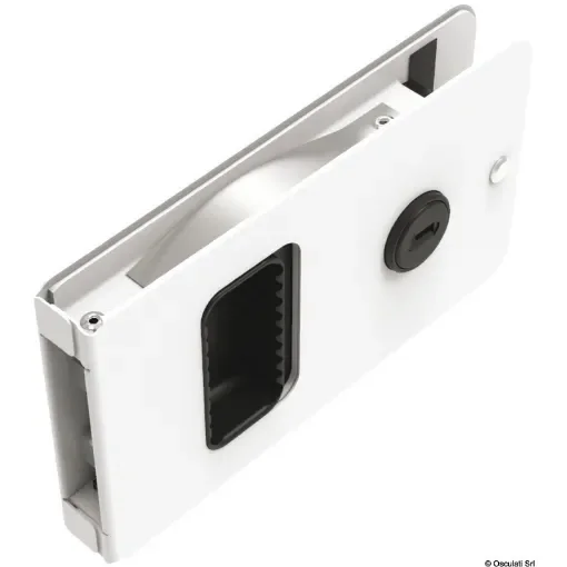 Osculati - Chiusura Flush per porte ingresso bianco standard - 38.172.04 product image