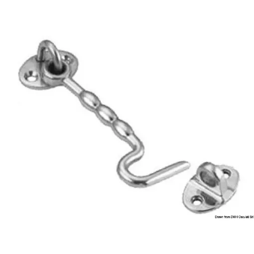 Osculati - Doorstop hook USA type AISI316 100 mm - 38.173.10 product image