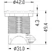 Osculati - Push-button click - 38.179.00 product image