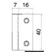 Osculati - Flush Lock square Typ A - 38.179.41 product image