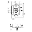 Osculati - MEDIUM pushbutton spring lock - 38.182.50 product image