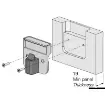 Osculati - Recess fit lock for doors and drawers - 38.192.00 product image