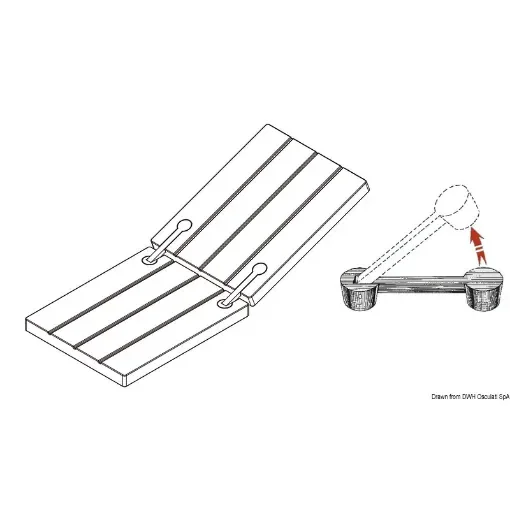 Flush mount hinges for peaks and hatches product image