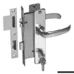 Osculati - Satin finish chromed brass lock left - 38.203.51SX product image