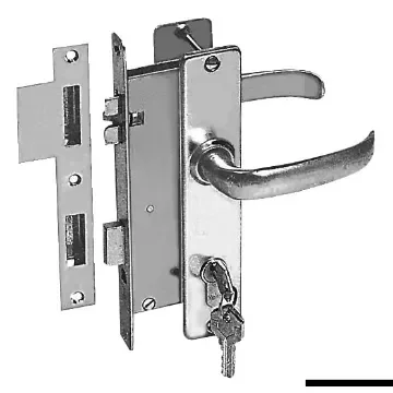 Osculati - Satin finish chromed brass lock left - 38.203.51SX product image