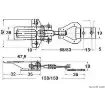 Osculati - Locking with adjustable stainless steel lever - 38.210.00 product image