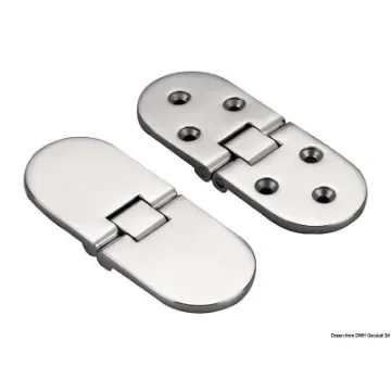 Osculati - Microcast hinge w/studs 80 x 30 mm - 38.290.10 product image
