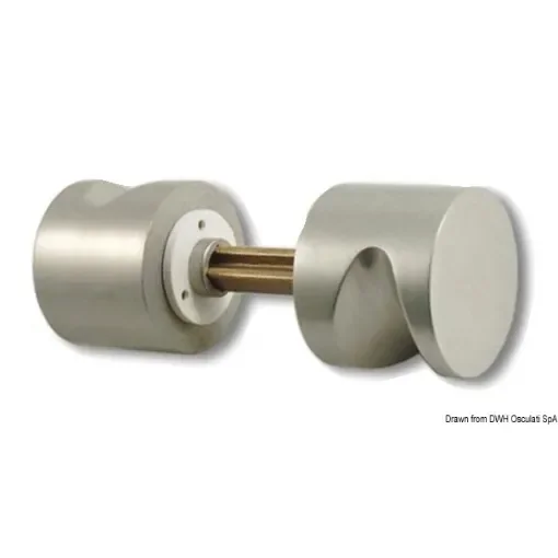 Osculati - Classic Style handle anodised aluminium 40x32 mm - 38.340.50 product image