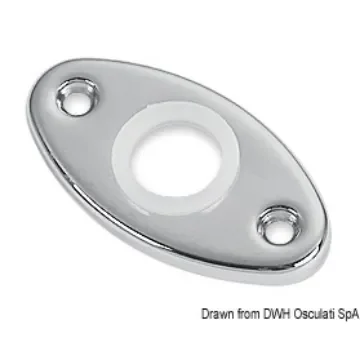 Osculati - Handle washer &amp;#216; 28x53 mm oval hole - 38.348.10 product image