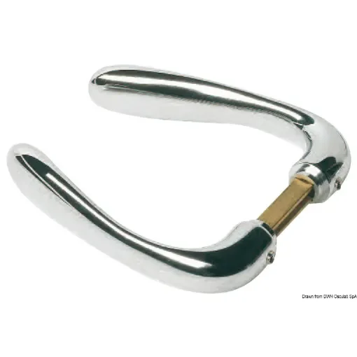 Osculati - Classic Kata chromed brass handle 113 mm - 38.348.46 product image