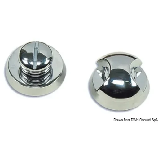 Osculati - Square rose, pearl chr.brass - 38.355.64 product image